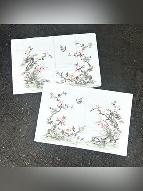 Vintage Springmaid Standard Pillowcase Lot of 2 - Percale - US Made